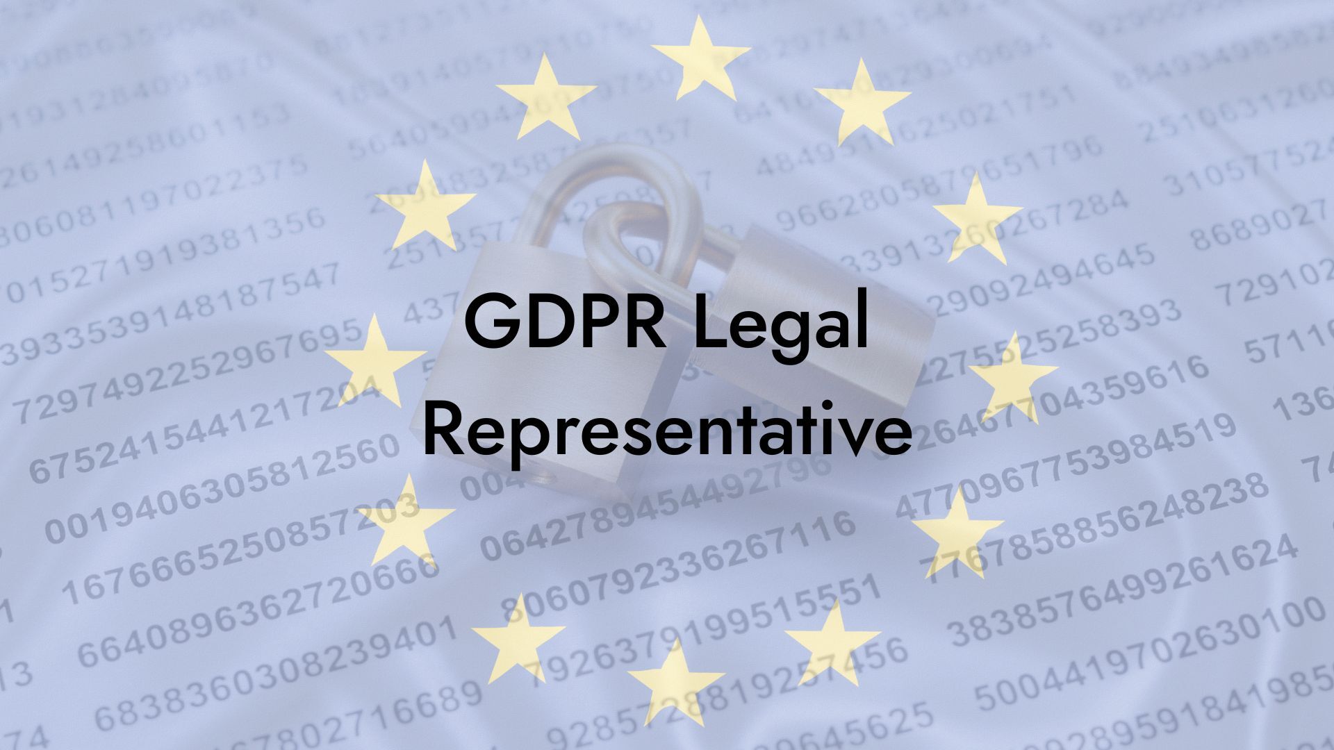 GDPR Legal Representative
